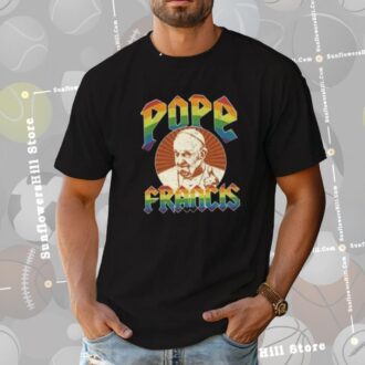 In Loving Memory of Pope Francis LGBTQ Shirt - Honoring the Voice for Social Justice and Equality