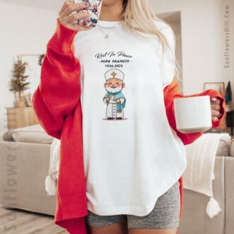 In Loving Memory of Pope Francis Shirt 2025 - Catholic Memorial Gifts