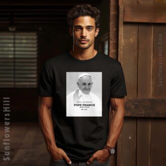 Rip Pope Francis Jorge Mario Bergoglio Is Dead 1936-2025 Unisex T-Shirt