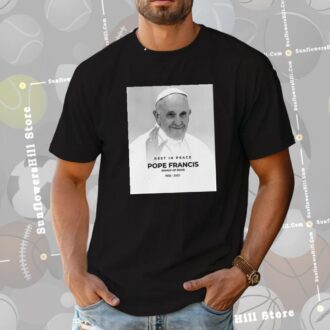 Rip Pope Francis Jorge Mario Bergoglio Is Dead 1936-2025 Unisex T-Shirt