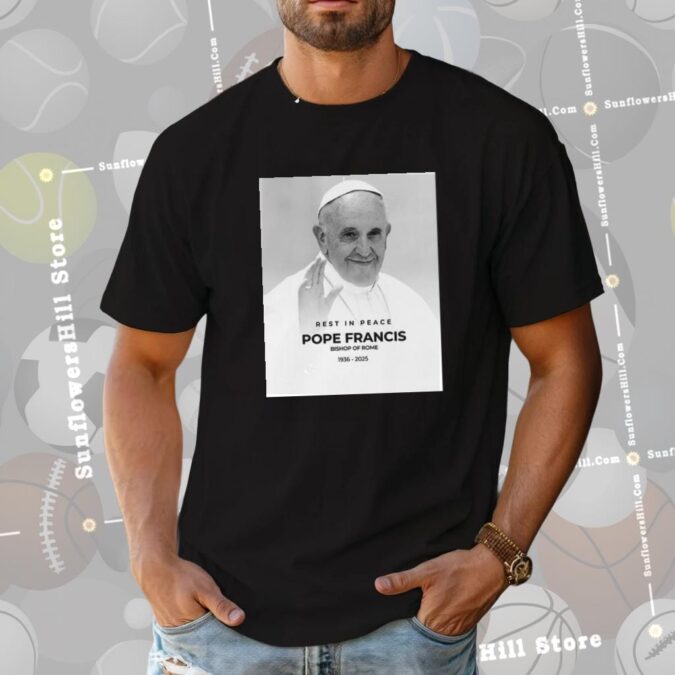 Rip Pope Francis Jorge Mario Bergoglio Is Dead 1936-2025 Unisex T-Shirt