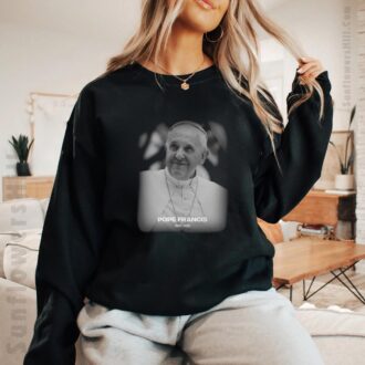RIP Pope Francis Memorial Shirt - Honoring the Life of Pope Francis, Passed Away at 88