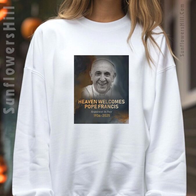 Thank You Pope Francis Shirt - RIP 1936-2025 Jorge Mario Bergoglio Catholic Faith T-Shirt