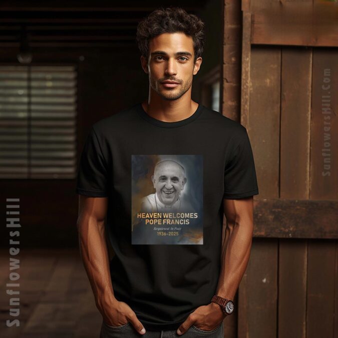 Thank You Pope Francis Shirt - RIP 1936-2025 Jorge Mario Bergoglio Catholic Faith T-Shirt