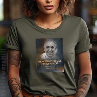 Thank You Pope Francis Shirt - RIP 1936-2025 Jorge Mario Bergoglio Catholic Faith T-Shirt