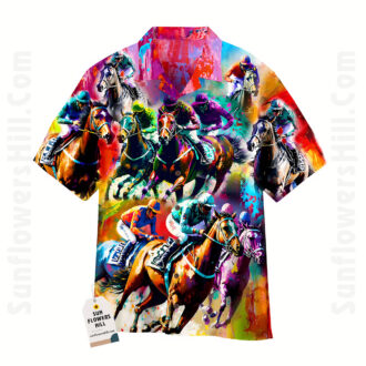 Kentucky Derby 2025 Hawaiian Shirt - 151st Horse Racing Race Day Outfit for Men