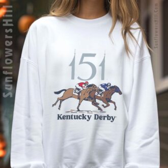 Celebrate Kentucky Derby 151st 1875-2025 Graphic Tee for Race Day Lovers
