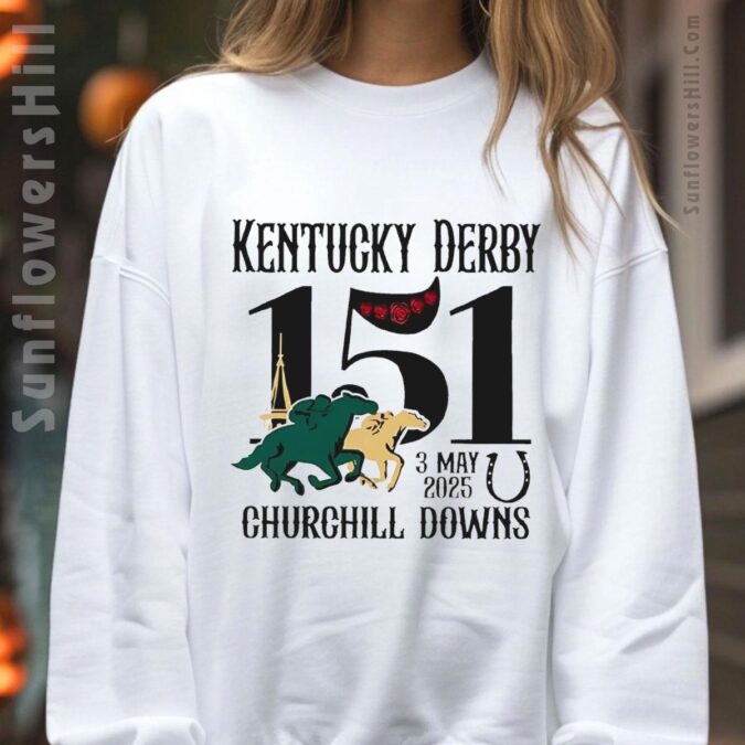 Churchill Downs Kentucky Derby 151 Shirt - May 3, 2025 Race Day Outfit