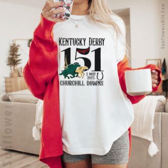Churchill Downs Kentucky Derby 151 Shirt - May 3, 2025 Race Day Outfit