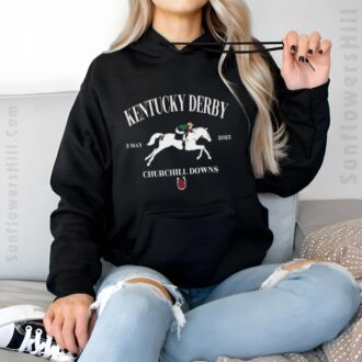 Funny Horse Racing Churchill Downs Kentucky Derby T-Shirt for Race Day 2025