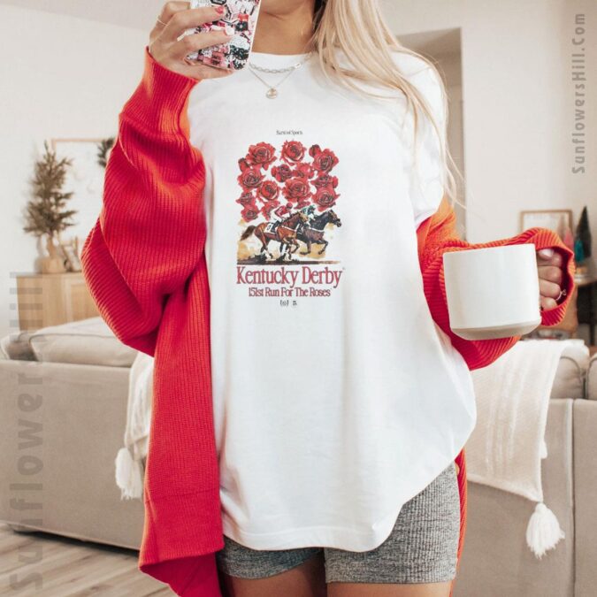 Official Kentucky Derby 151st Run for the Roses Graphic T-Shirt x Barstool Sports