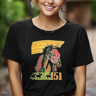 Top Horse 151st Kentucky Derby Tri-Blend Shirt - Vintage Race Day Tribute Tee