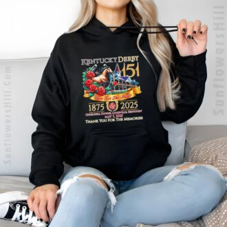 Vintage Kentucky Derby 151st Anniversary T-Shirt - 1845-2025 Race Day Shirt for Derby Fans