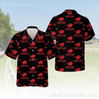 Kentucky Derby Button Up Shirt for Men - Floral Race Day Outfit, Talk Derby Gift Idea