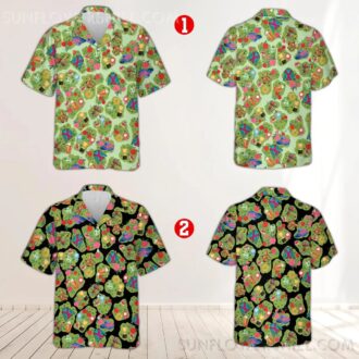 Run for the Roses Kentucky Derby Shirt - Green Hawaiian Button Up for Derby Party Look