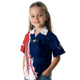 Blue White Dodgers Hawaiian Shirt - Stylish MLB Tropical Shirt for Game Day Fans