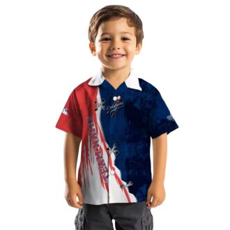 Blue White Dodgers Hawaiian Shirt - Stylish MLB Tropical Shirt for Game Day Fans