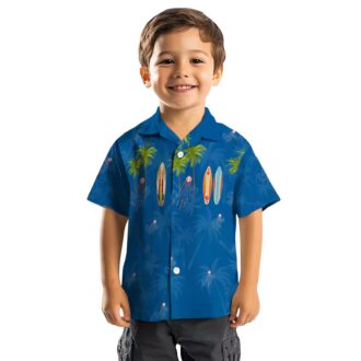 Dodgers Palm Tree Vacation Shirt - Official LA Team Hawaiian Summer Shirt