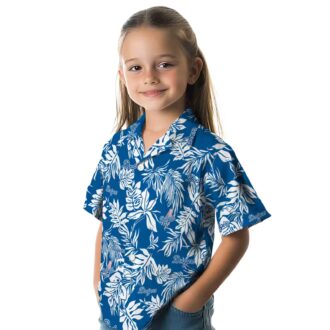 Dodgers Tropical Leaf Hawaiian Shirt - MLB Summer Beach Fan Apparel