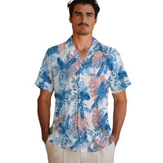 Los Angeles Dodgers Summer Shirt - Palm Leaf Print Hawaiian Shirt for Fans