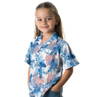 Los Angeles Dodgers Summer Shirt - Palm Leaf Print Hawaiian Shirt for Fans