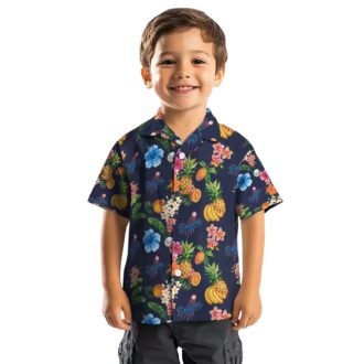 Trending Dodgers Hawaiian Shirt - Navy Tropical Hibiscus Fan Gift for Men & Women