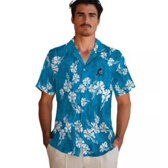 Best Miami Marlins Summer Hawaiian Shirt with Hibiscus Clusters Style