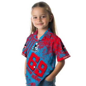 Miami Marlins Star Stripes Hawaiian Shirt for Men - Tropical MLB Beachwear & Game Day Outfit