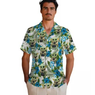 Miami Marlins Yoda Hawaiian Shirt - MLB Tropical Summer Beachwear for Men