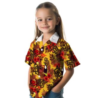 Floral Toucan San Diego Padres Hawaiian Shirt - MLB Fan Gift for Beach & Game Day