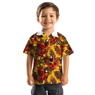 Floral Toucan San Diego Padres Hawaiian Shirt - MLB Fan Gift for Beach & Game Day