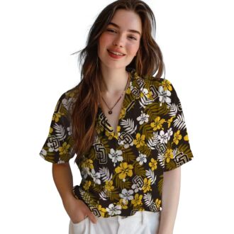 MLB San Diego Padres Tropical Floral Hawaiian Shirt - Perfect Summer Beachwear