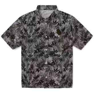 San Diego Padres Brown Tropical Hawaiian Shirt - Leafy Print for MLB Game Days