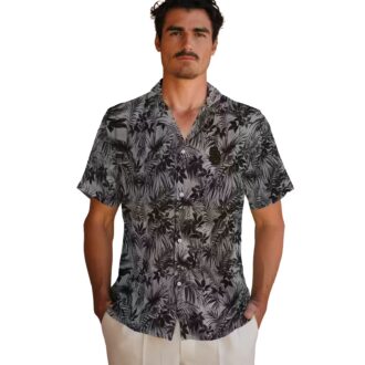San Diego Padres Brown Tropical Hawaiian Shirt - Leafy Print for MLB Game Days