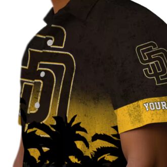San Diego Padres Hawaiian Shirt for Men - Sunset Theme Summer Gift