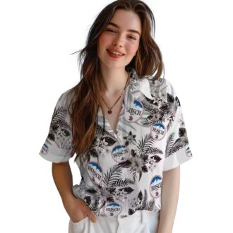 San Diego Padres Hibiscus Palm Leaves Hawaiian Shirt - Summer Beach Outfit for MLB Fans