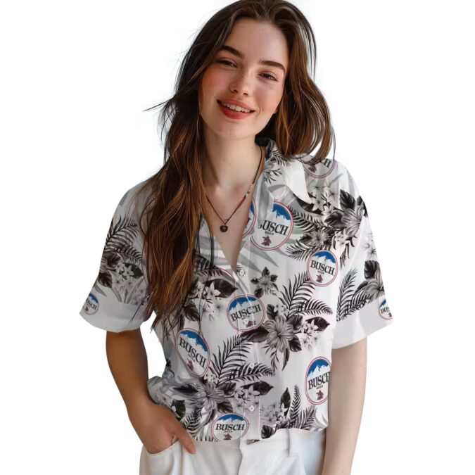 San Diego Padres Hibiscus Palm Leaves Hawaiian Shirt - Summer Beach Outfit for MLB Fans