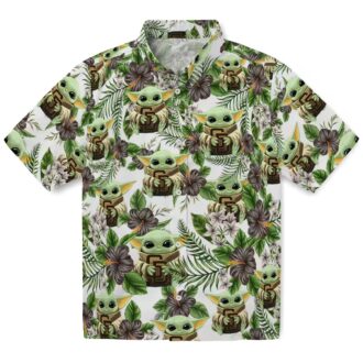San Diego Padres Yoda Green Hawaiian Shirt - Tropical MLB Fan Gear for Beach & Summer Parties