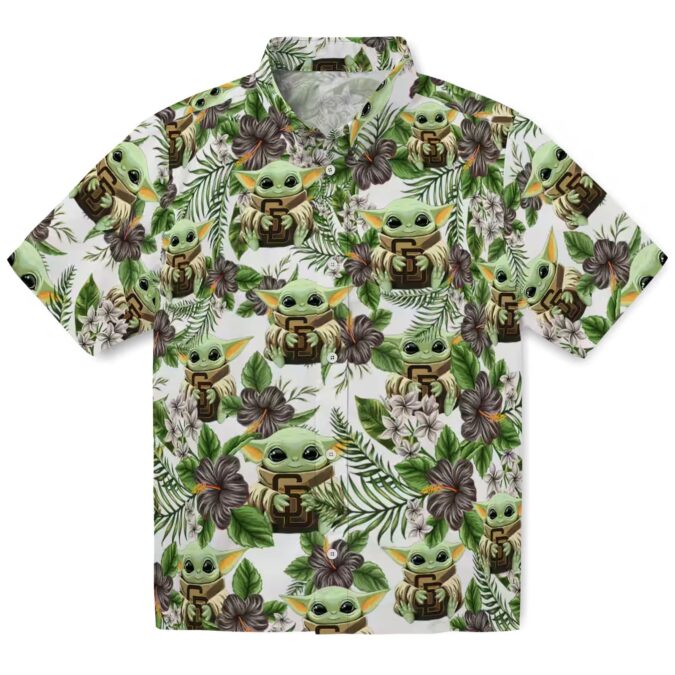 San Diego Padres Yoda Green Hawaiian Shirt - Tropical MLB Fan Gear for Beach & Summer Parties