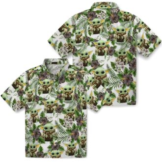 San Diego Padres Yoda Green Hawaiian Shirt - Tropical MLB Fan Gear for Beach & Summer Parties