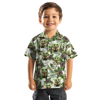 San Diego Padres Yoda Green Hawaiian Shirt - Tropical MLB Fan Gear for Beach & Summer Parties