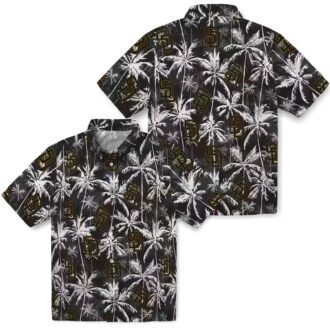 Tropical San Diego Padres Hawaiian Summer Shirt - Brown Palm Leaves Design for MLB Fans