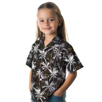 Tropical San Diego Padres Hawaiian Summer Shirt - Brown Palm Leaves Design for MLB Fans