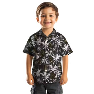 Tropical San Diego Padres Hawaiian Summer Shirt - Brown Palm Leaves Design for MLB Fans