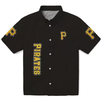 MLB Pittsburgh Pirates Stuart Minion Black Hawaiian Shirt for Fans - Summer Beach Fashion