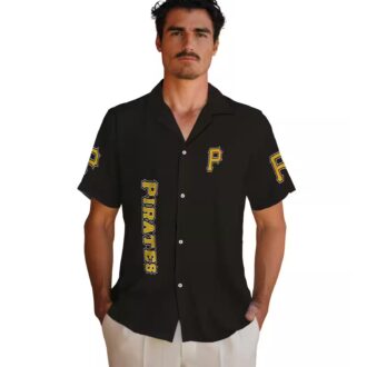 MLB Pittsburgh Pirates Stuart Minion Black Hawaiian Shirt for Fans - Summer Beach Fashion