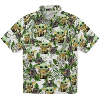 Official Pittsburgh Pirates Tropical Yoda Green Hawaiian Shirt - MLB Fan Summer Style