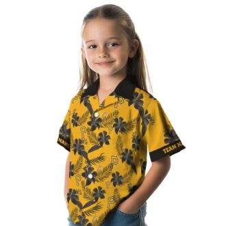 Personalized MLB Pittsburgh Pirates Hawaiian Shirt - Summer Botanical Gift