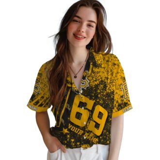 Pittsburgh Pirates Star Stripes Shirt - Custom Hawaiian Summer Shirt for Baseball Fans
