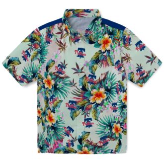 Philadelphia Phillies MLB Tropical Green Hawaiian Shirt - Best Summer Shirt for Phillies Fans